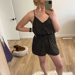 Urban Outfitters Geometric Pattern Romper